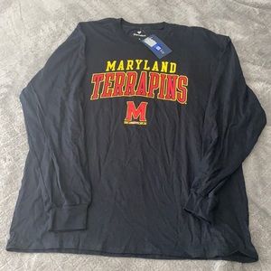 NWT Men’s Fanatics Maryland Terrapins Long sleeve
